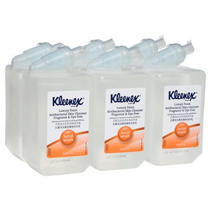 11554 Kleenex® Luxury Foam Antibacterial Skin Cleanser - Pack of 6