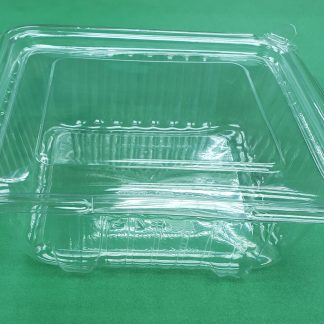Small Deep Hinged Salad Container