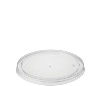 Clear Round Container Lids To suit Round Containers 150-200ml