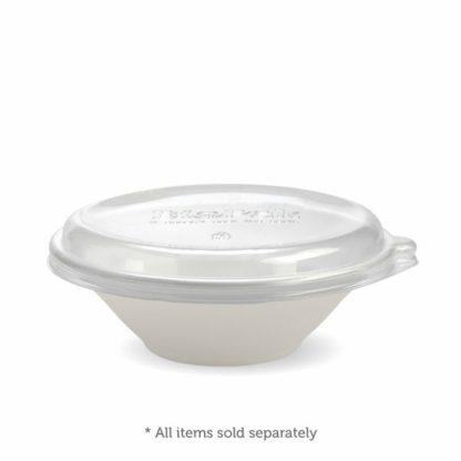 24OZ WHITE BIOCANE BOWL + PET BIOCANE BOWL LID