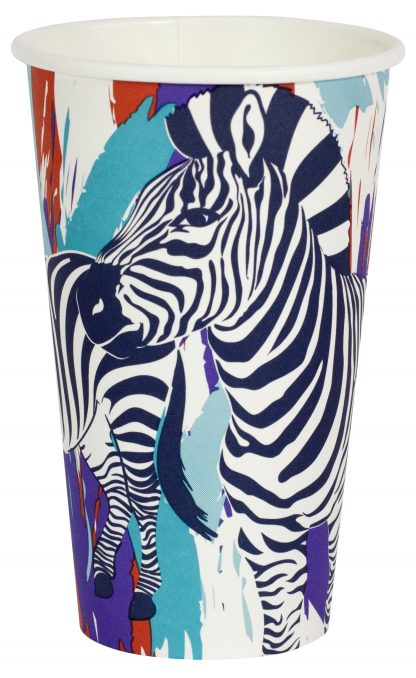 16oz Compostable Single-Wall Hot Drinking Cup Gallery Series
