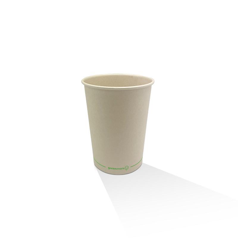 Compostable Cold Paper Cups 16oz Bamboo Coated