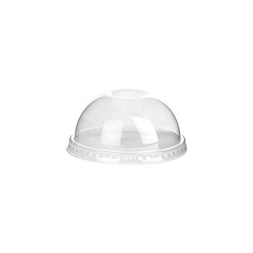 Clear Eco Cold Cup Lid Dome No Hole Eco Products