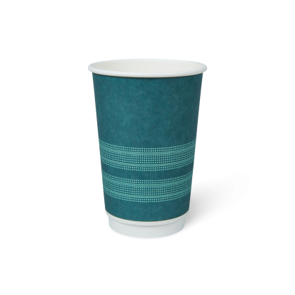 16oz DOUBLE WALL HOT CUP COFFEE ORIGINS™ Ethiopia Front view