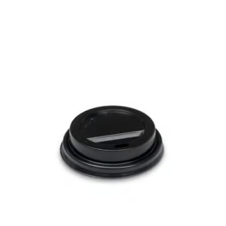 BLACK 4oz PS HOT CUP LID