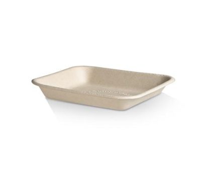 SUGARCANE PRODUCE TRAY 153×153×24mm