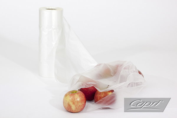 Apples in Produce Roll Bag