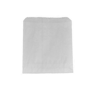 200 x 200 mm White Grease Proof Lined Paper Bag