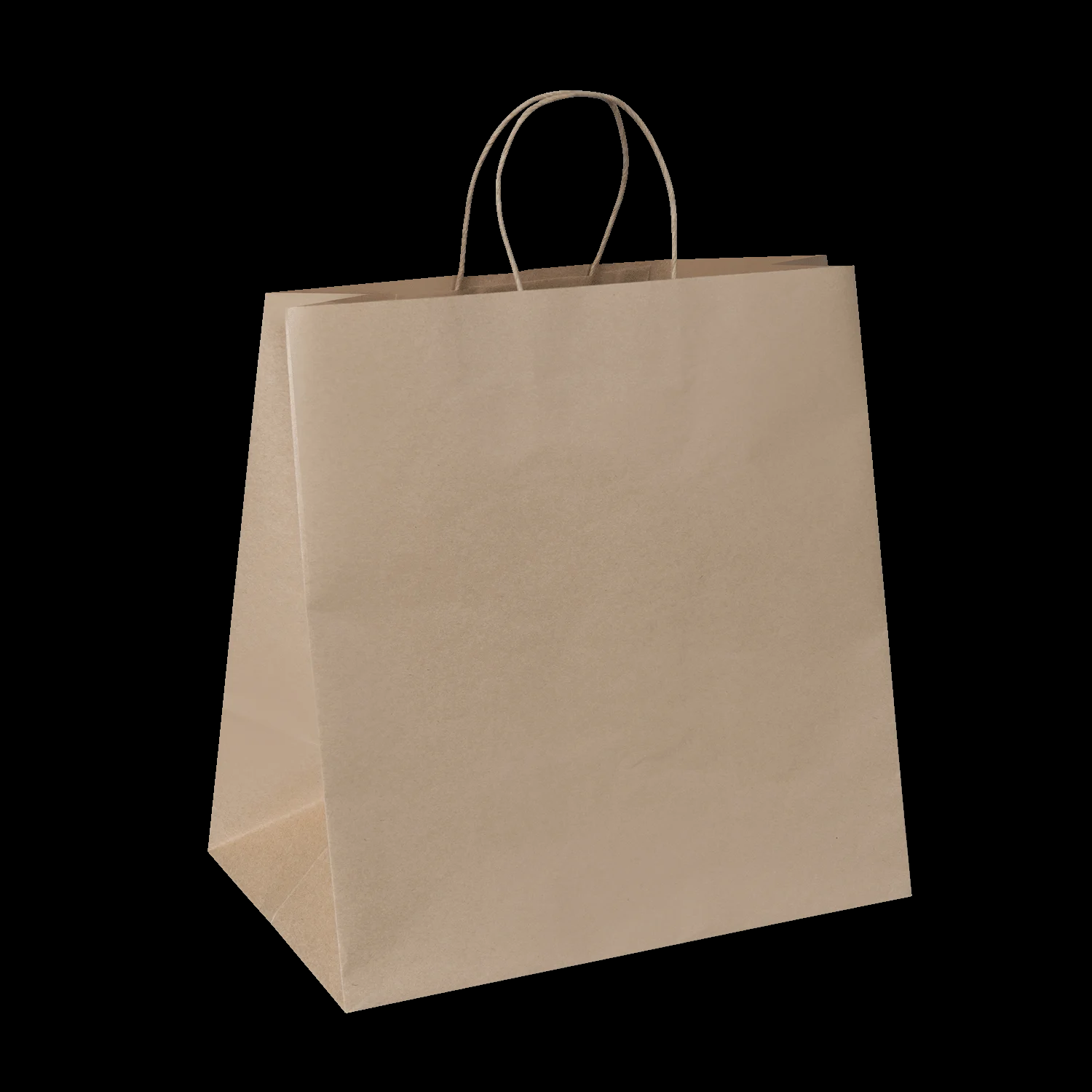 c723s0010_detpak_wide-gusset-bag_brown2 TWIST HANDLE BAG 370 x 355 x 220mm